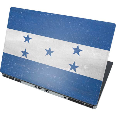 Honduras Flag Distressed Dell Precision Skin
